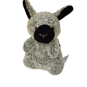 Chosun Plush Bunny Rabbit Gray Black Stuffed Animal Toy Ages 3 and Up Easter 5"